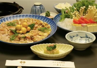 地鶏すき焼き